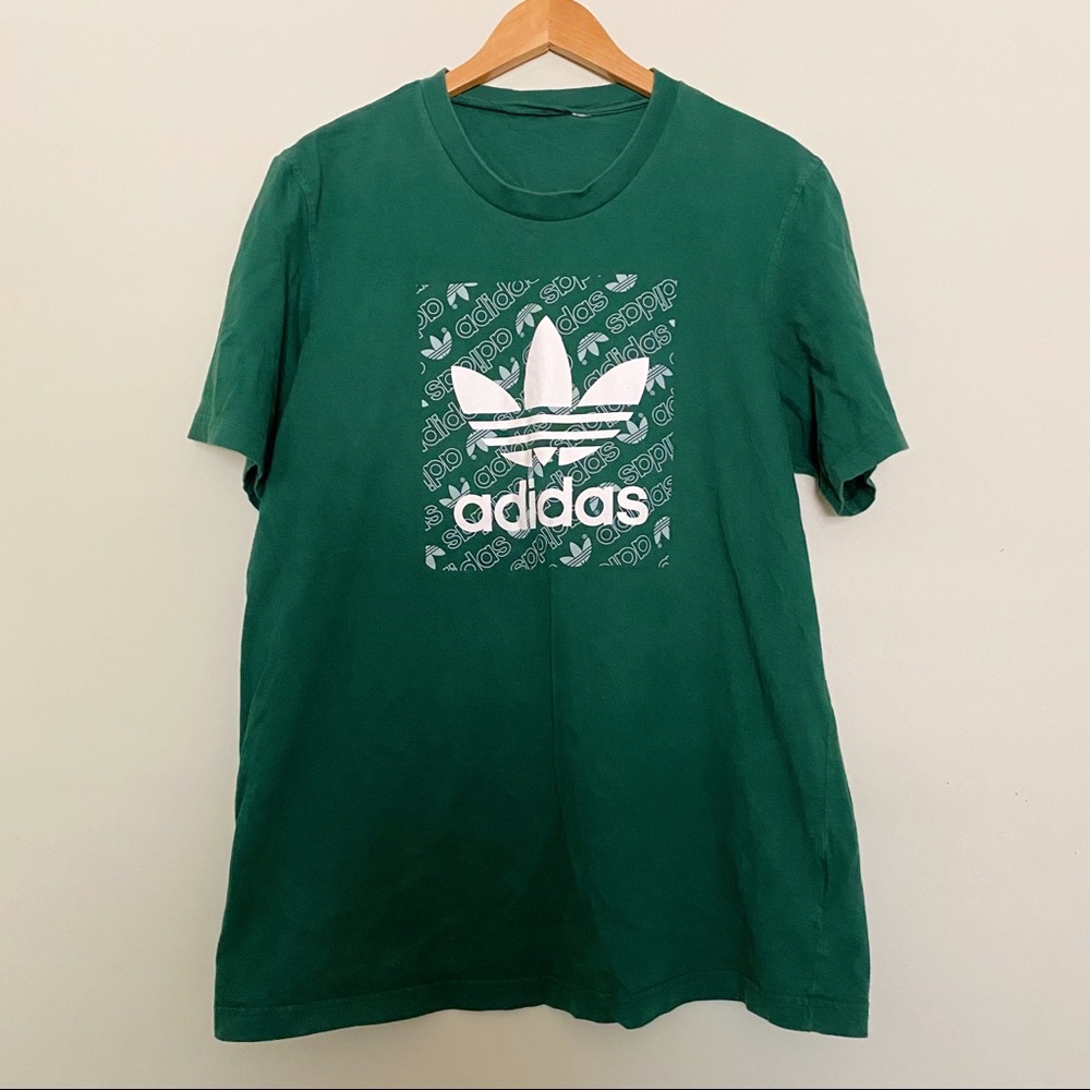 Green Adidas Graphic Tee